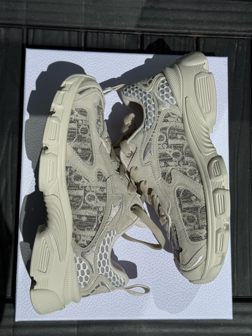 Dior Vibe Sneakers (Deep Gray)